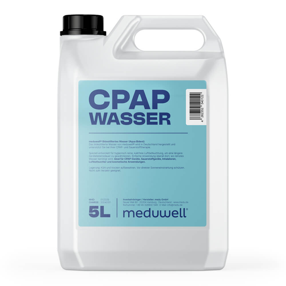 leitungswasser aufbewahren CPAP Wasser: Reinst für Atemwege. Direkt vom CPAP-Fachhändler