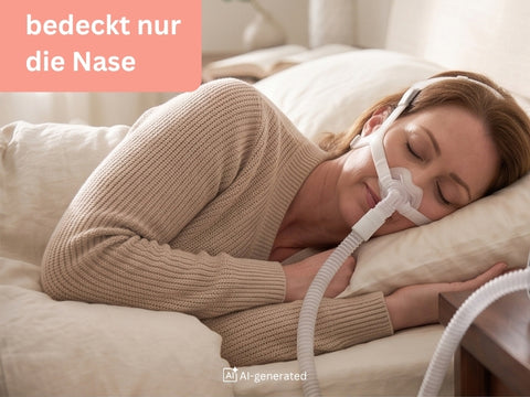 CPAP Nasenmasken und CPAP Nasenpolstermasken