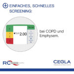CEGLA RC-Test COPD digitaler Lungenfunktionstest