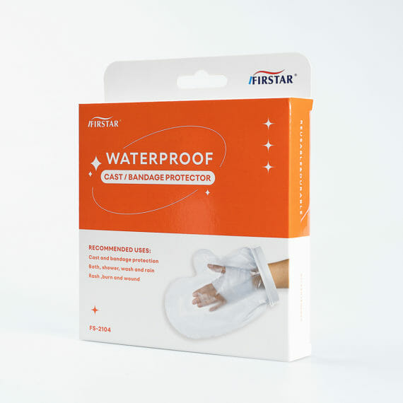 Firstar Wasserfester Handschutz für Bandagen, Gipse und Wunden