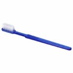 Med-Comfort Einweg-Zahnbürsten ohne Paste - Blau, 100 Stück