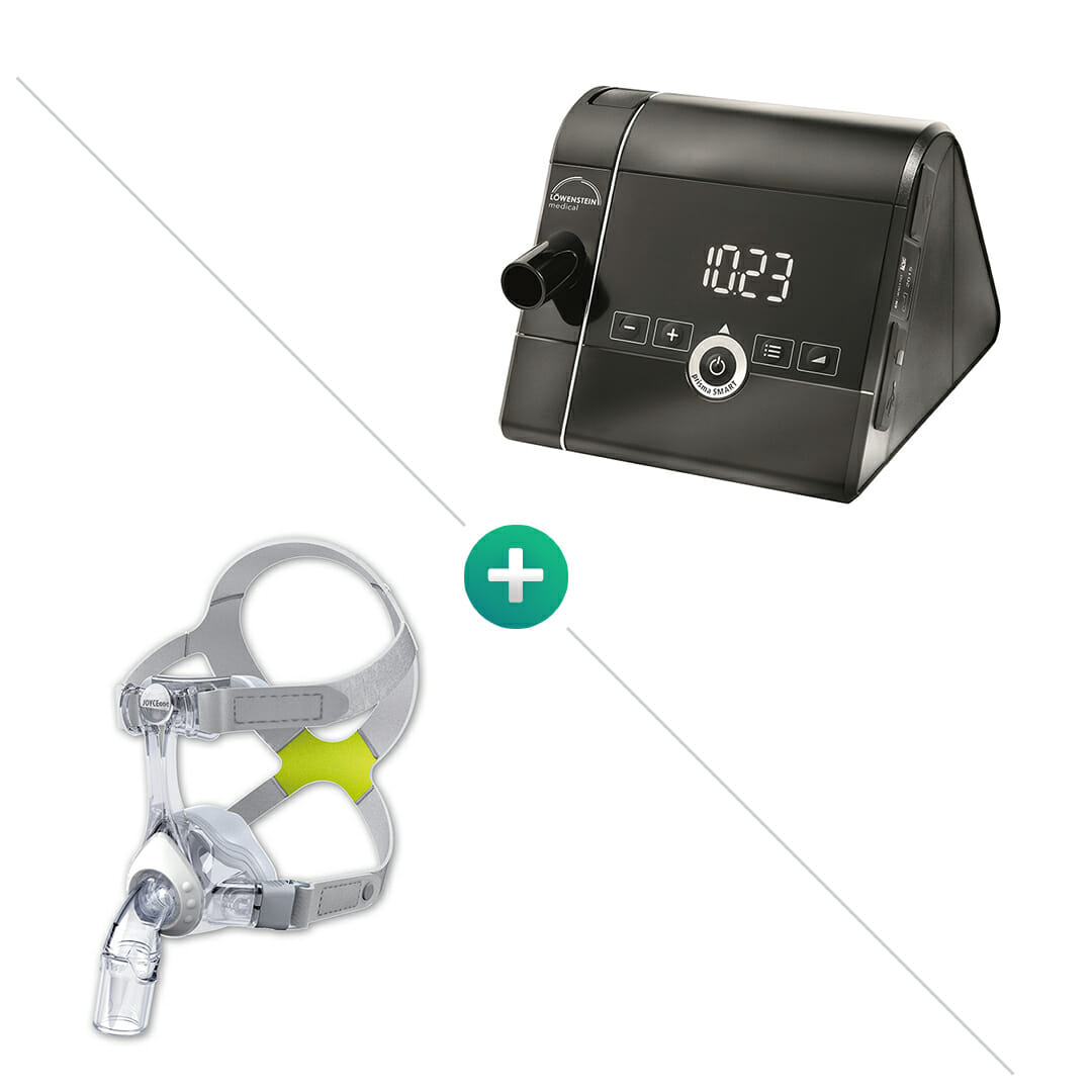 CPAP Gerät mit Nasenmaske