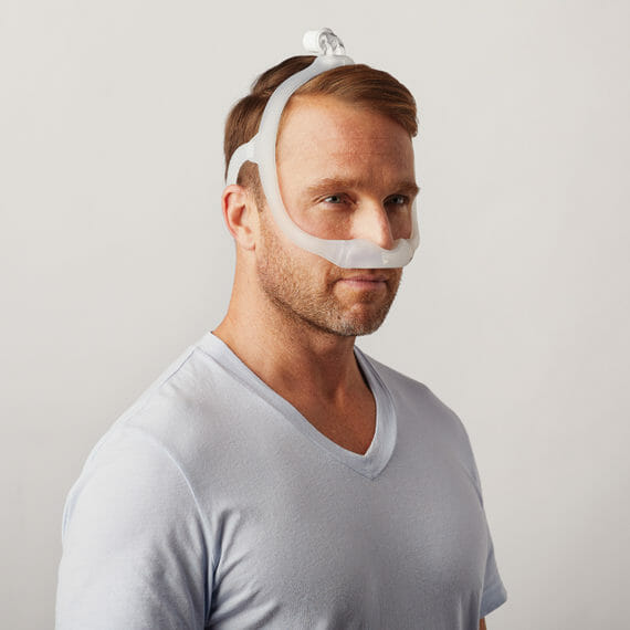 Philips DreamWear Nasenmaske inkl. 3 verschiedenen Maskenkissen