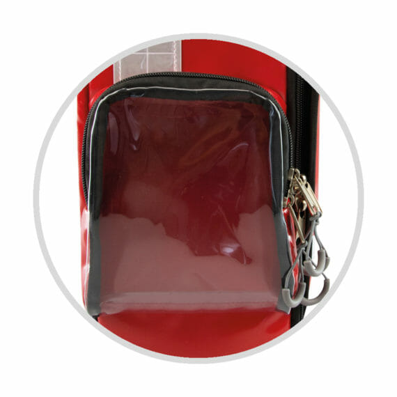 HUM AEROcase FirstAid Bag inkl. SIMS - Snap In Magnetic System Magnetverschluss-Wandhalterung