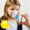 CEGLA RC-Chamber Inhalierhilfe inkl. Maske für Kinder bis 5 Jahre