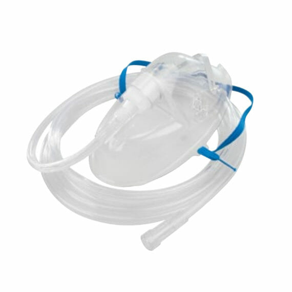 HUM Sauerstoffmaske für Kinder mit 2m Schlauch