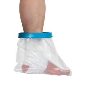 Firstar Wasserfester Fußschutz für Bandagen, Gipse und Wunden