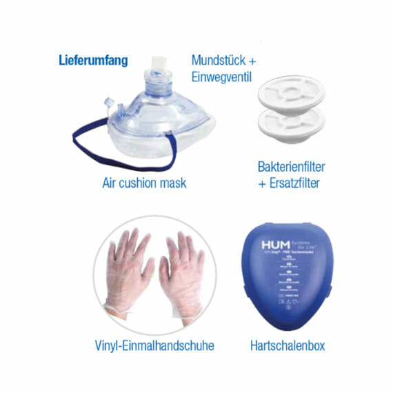 HUM Taschenmaske mit Einwegventil
