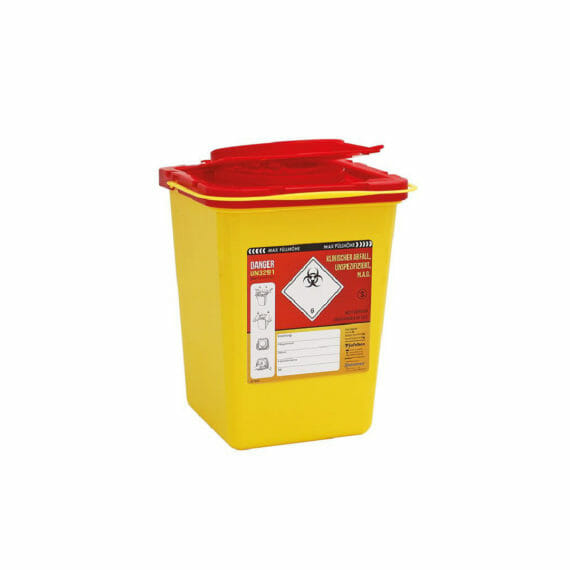 ratiomed Kanülenabwurfbehälter Safe-Box - 2l