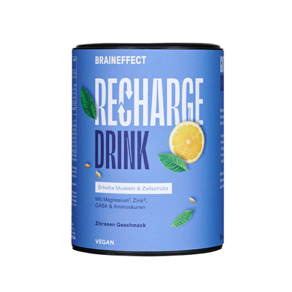 BRAINEFFECT Recharge Drink - Zitrone, 160g