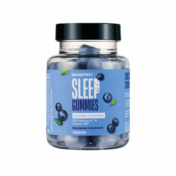 BRAINEFFECT Sleep Gummies - Blaubeere, 30 Gummies
