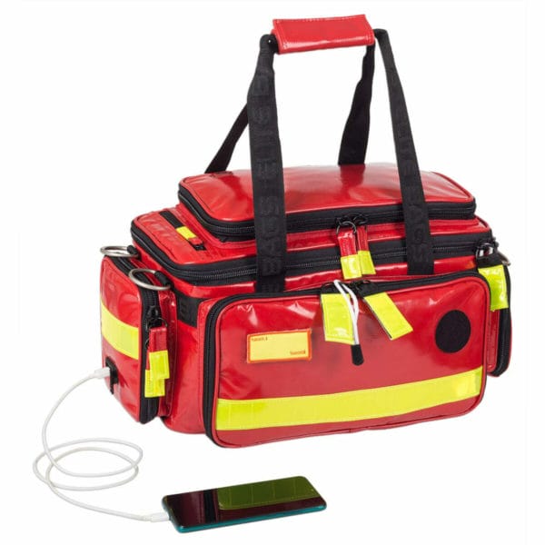 Elite Bags EXTREME'S Notfalltasche - Planmaterial, Rot