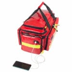 Elite Bags CRITICAL'S First-Responder-Tasche - Planmaterial, Rot