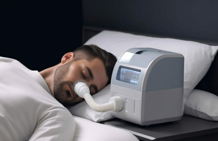 CPAP-Geräte Schlafverbesserung