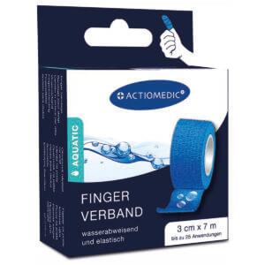 Actiomedic Aquatic Schnellverband - Blau, 3cmx 7m