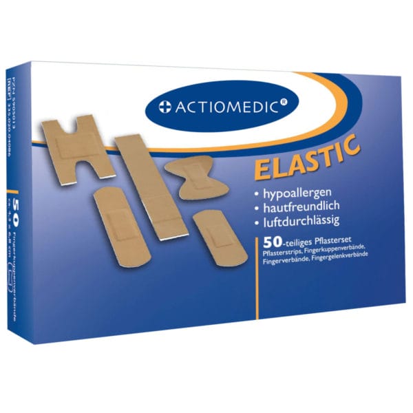 Actiomedic Elastic Pflasterset - 50 Stück