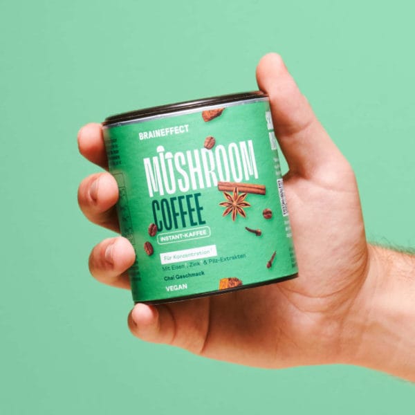 BRAINEFFECT Wild Brew Mushroom Coffee - 20 Portionen, 40g