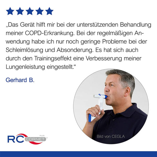 CEGLA RC-Cornet PLUS Atemtherapiegerät