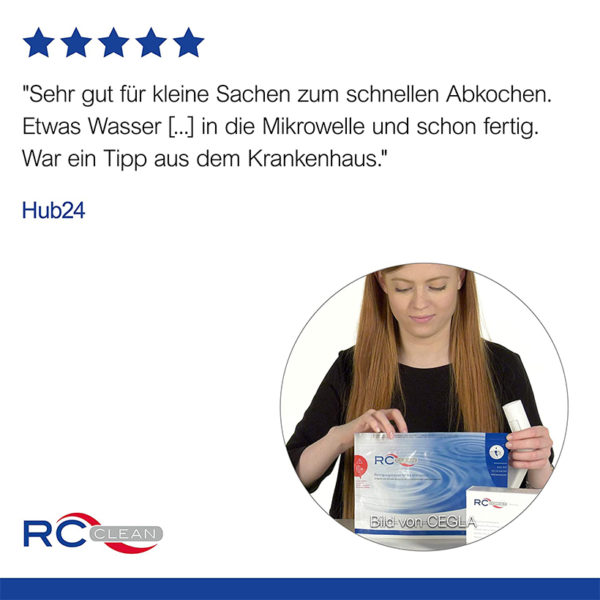 CEGLA RC-Clean Reinigungsbeutel für die Mikrowelle