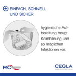 CEGLA RC-Clean Reinigungsbeutel für die Mikrowelle